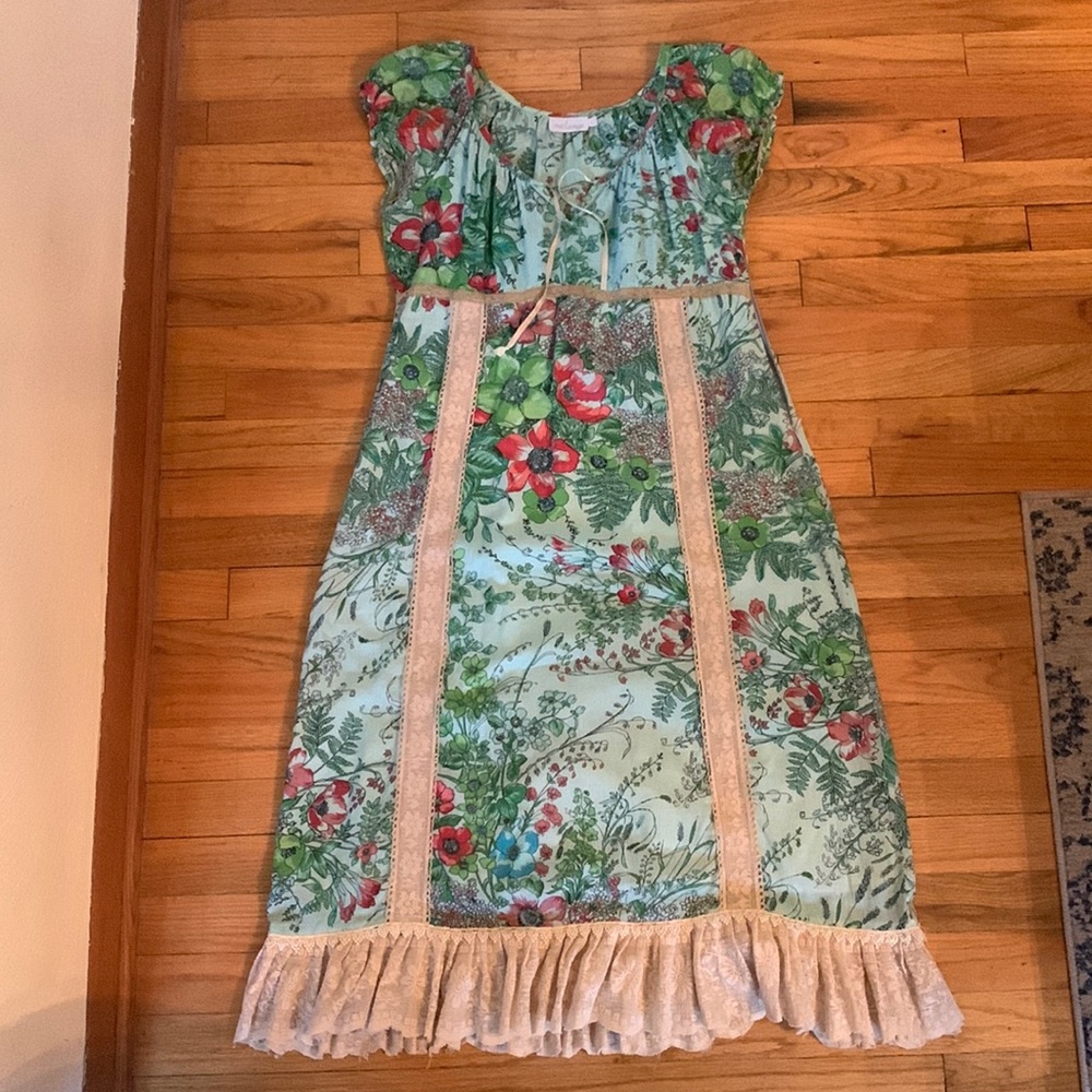 Melange Large midi dress